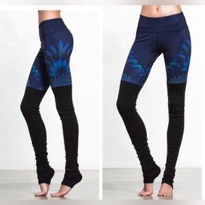 NWT ALO Yoga x Gypset Goddess Black Floral Leggings